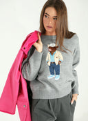 Pull Bicolore Femme 