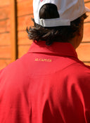 Polo Rojo España Tejido Técnico Hombre