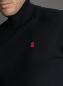 Jersey Cuello Alto Azul Hombre