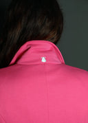 Americana Rosa Capote Mujer