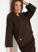 Pull Bicolore Femme 