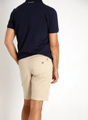 Bermudas Beige Algodón Hombre