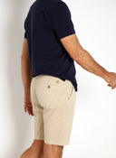 Bermudas Beige Algodón Hombre