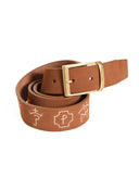 Cinturón Serraje Camel Hierros Toreros