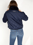 Chaqueta Azul Acolchada Campo Mujer