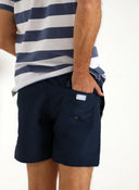 Bañador Azul Marino Liso Hombre