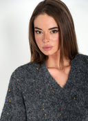 Pull Bicolore Femme 
