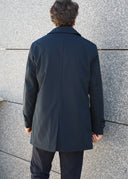 Trench matelassé Bleu Homme