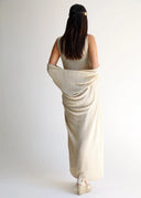 Túnica Larga Dorada Mujer