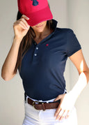 Polo Azul Marino Classic Mujer