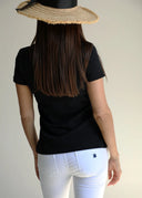 Polo Negro Classic Mujer