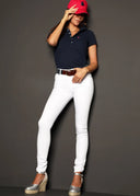 Polo Azul Marino Classic Mujer