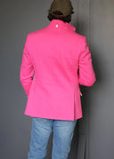 Americana Rosa Capote Hombre