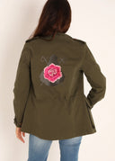 Sahariana Kaki Clavel Mujer