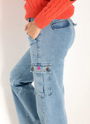 Pantalón cargo Ancho Mujer