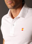 Polo Blanco Capote España Hombre