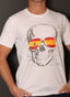 Camiseta Blanca Calavera España Hombre