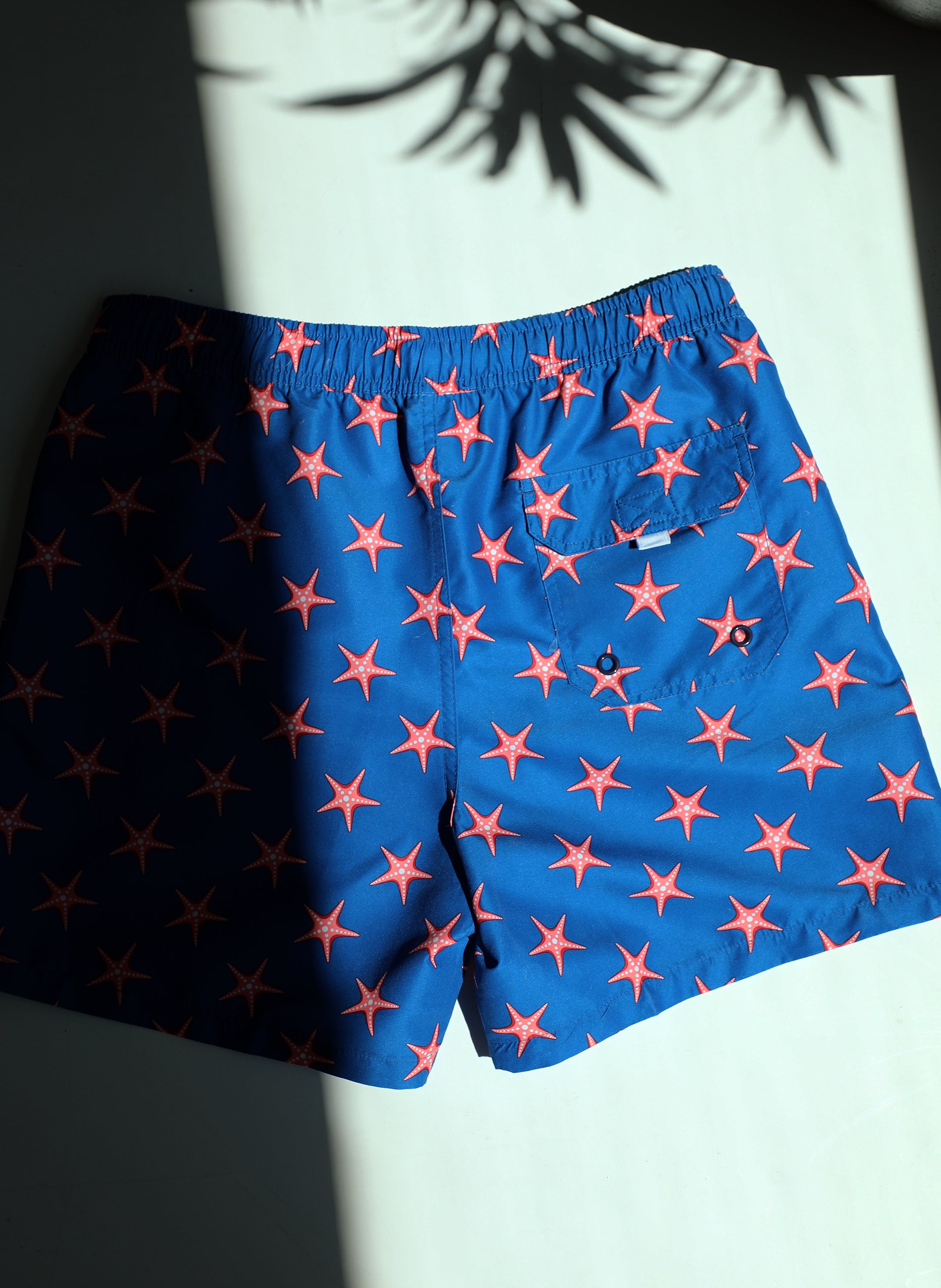 Men's Blue Starfish Swimsuit