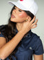 Polo Tejido Ultraligero Azul Lunares Mujer