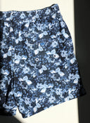 Bañador Estampado Flores Azules Hombre