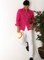 Guayabera Rosa Capote Shibuya Hombre