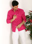 Guayabera Rosa Capote Shibuya Hombre