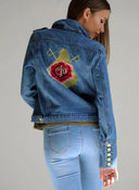 Cazadora Vaquera Mujer