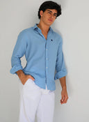Camisa Azul Denim Shibuya Hombre