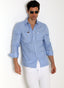 Guayabera Celeste Shibuya Hombre