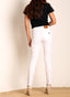 Pantalón Blanco Logo Marino 5 bolsillos Mujer