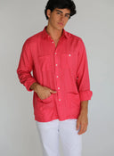 Guayabera Coral Shibuya Hombre