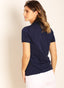 Polo Azul Clavel Capote Mujer