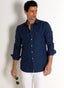 Camisa Azul Indigo Shibuya Hombre