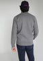 Chaqueta Gris Cremallera Hombre