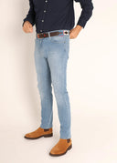 Denim Pants Logo Spain Man 