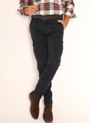 Men's Petrol Blue Cargo Pants
