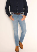 Denim Pants Logo Spain Man 