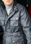 Waxed Jacket Man