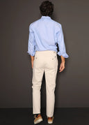 Pantalón Tipo Chino Beige Hombre