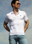 Azulón x Bertin Osborne Men's Golf Polo