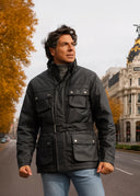 Waxed Jacket Man