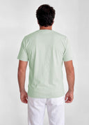 Camiseta Básica Verde Agua Hombre