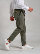 Pantalón Jogger Fino Kaki Hombre
