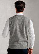 Chaleco Lambswool Gris Hombre
