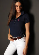 Polo Classic Marino Mujer Personalizar