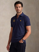 Polo Azul Campeones del Mundo España Tejido Técnico Hombre