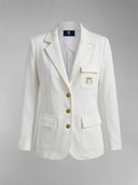 Americana  Blanco Roto Mujer