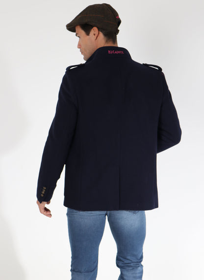 Österreichische Jacke für Herren Marineblau