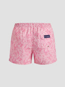 Bañador Rosa Flores Hombre