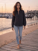 Women's Black Blouse Castilla